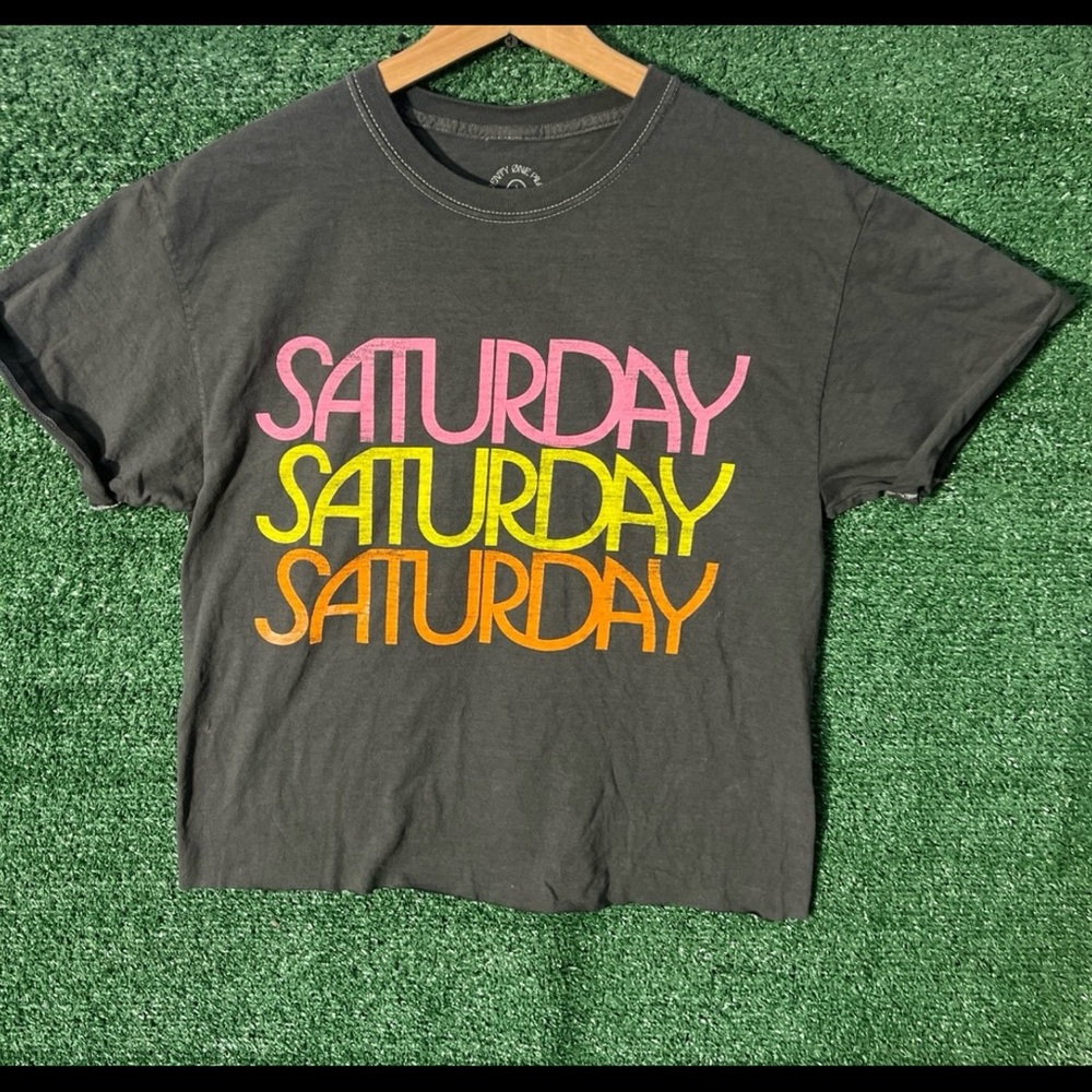 Twenty One Pilots Saturday Cropped T-shirt Sz M